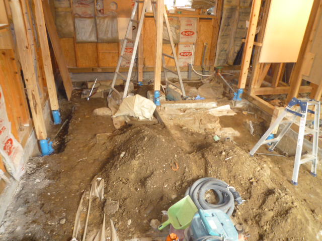 O様 ジャッキアップ