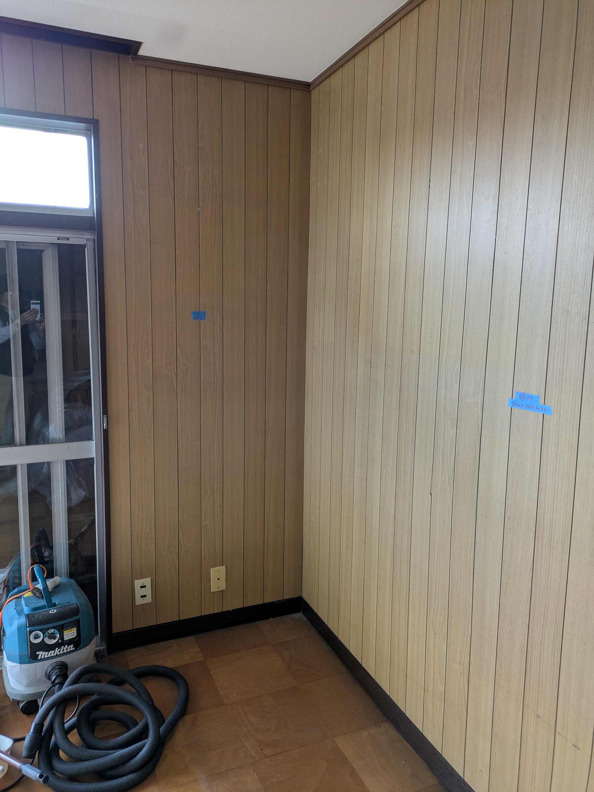 耐震改修 内部 解体前